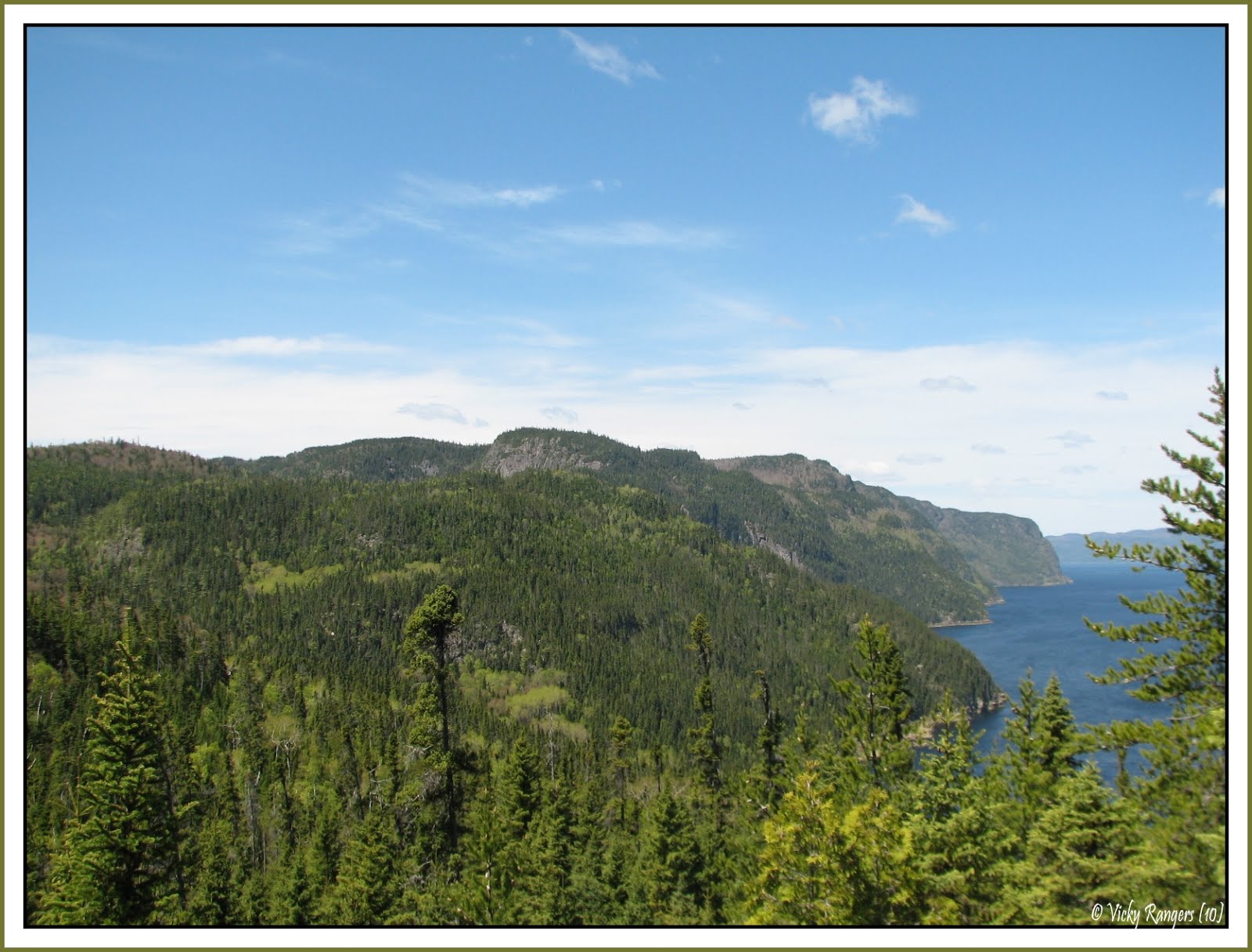 La faune et la flore du Québec en photos Monts et montagnes, vu d'en haut
