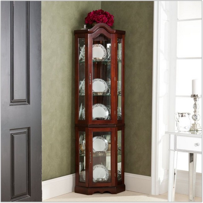 Corner China Cabinet Ikea Furnitur Inspiration