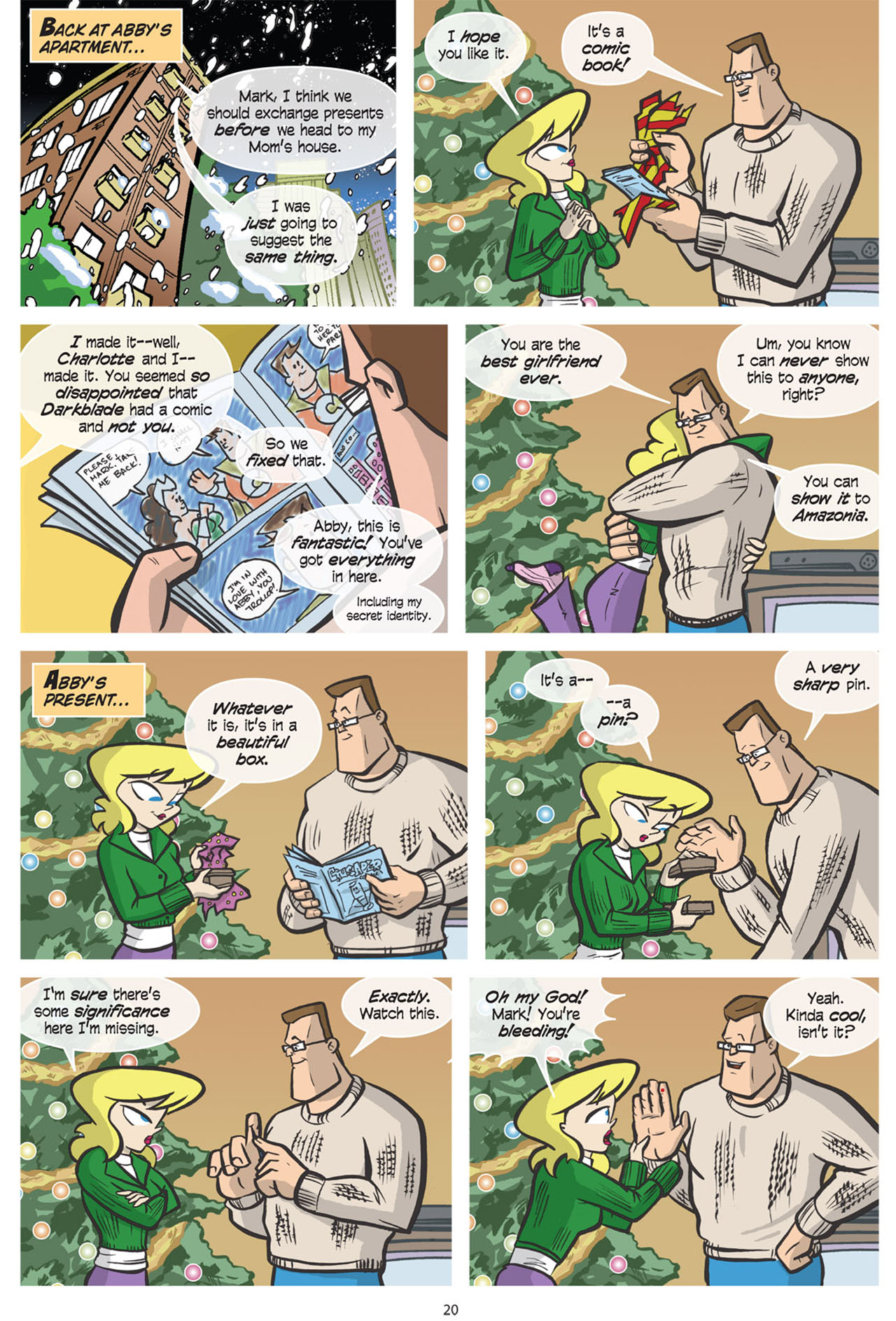 Read online Love and Capes comic -  Issue #2 - 21