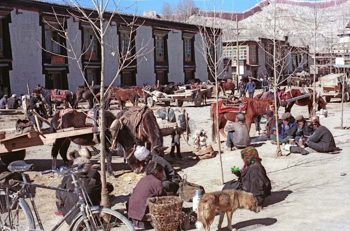 Tibet, Gyantse, © L. Gigout, 1990