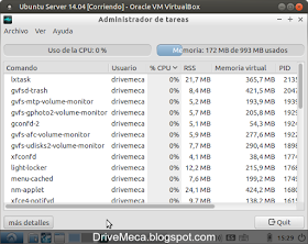 DriveMeca instalando modo gráfico en Ubuntu Server paso a paso