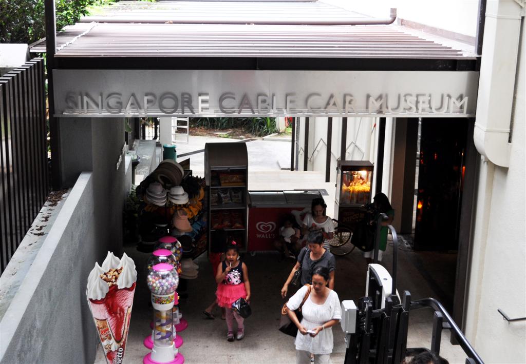 Entree Kibbles Singapore Cable Car Museum Asia S First Cable Car Museum Sentosa Island Singapore