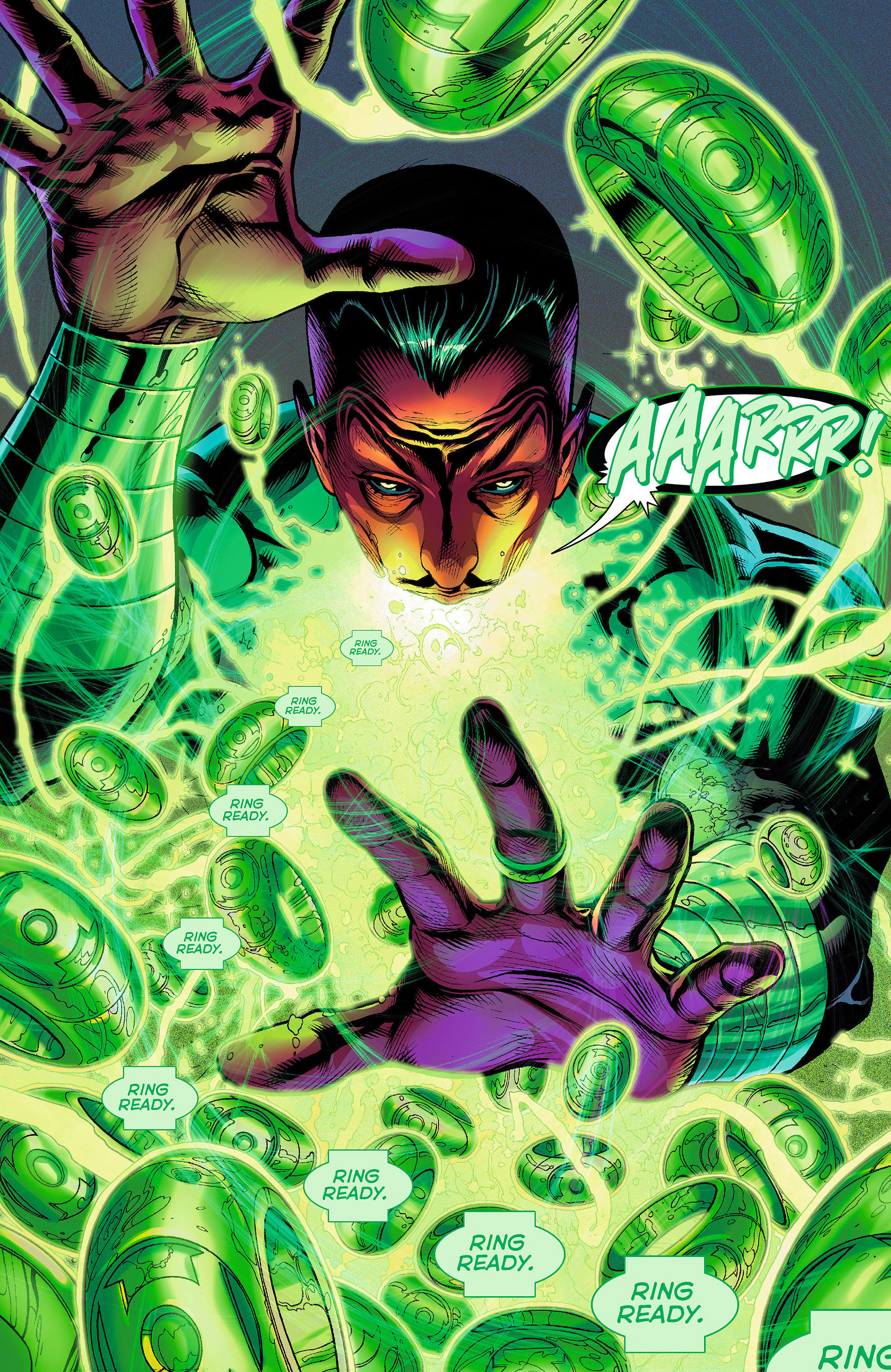 Read online Green Lantern (2011) comic -  Issue #4 - 21