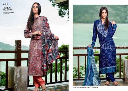 Gul Ahmed Winter Collection 2014