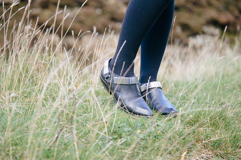 all saints t shirt dress girl in the forest peak district