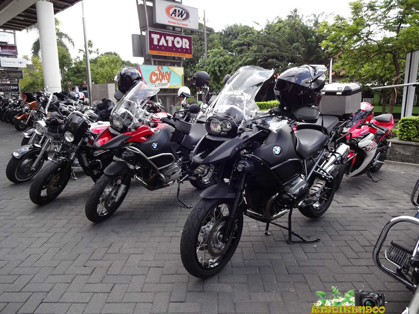 Modifikasi Motor Adventure  Touring Contoh Modifikasi 