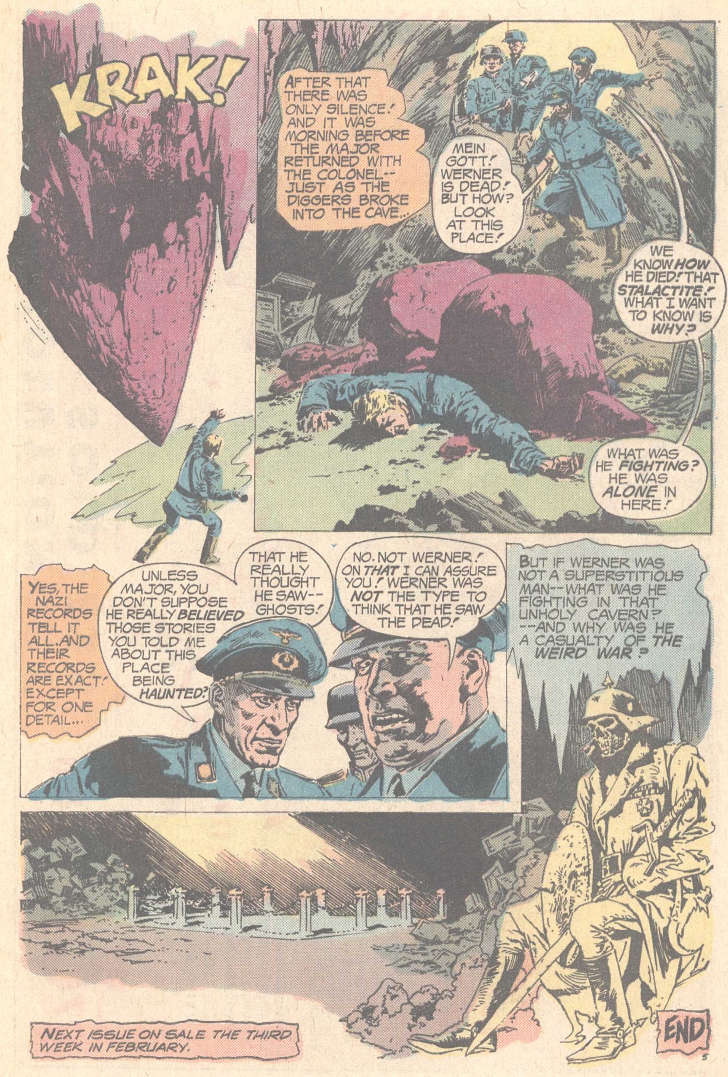 Read online Weird War Tales (1971) comic -  Issue #45 - 33
