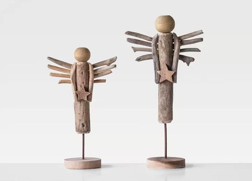 Driftwood Christmas Angels