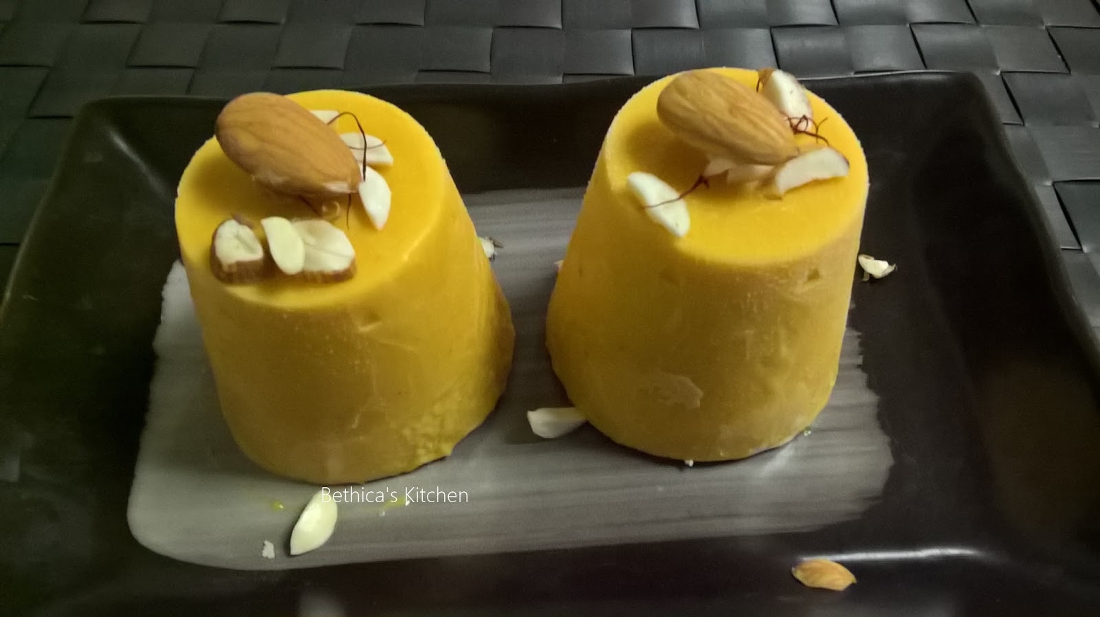 Bethica's Kitchen Flavours Mango kulfi (Indian Style Mango Ice Cream)