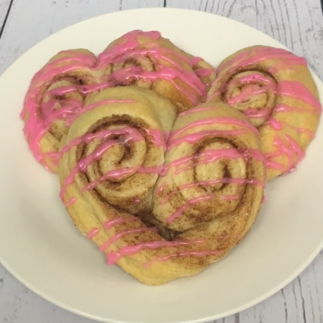 Love Heart Cinnamon Buns Mummy Be Beautiful