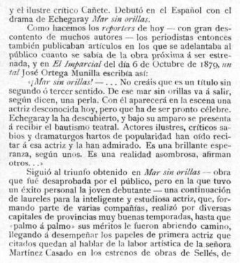 Hojas de prensa para la historia de Cuba. Luisa Martínez Casado (1860