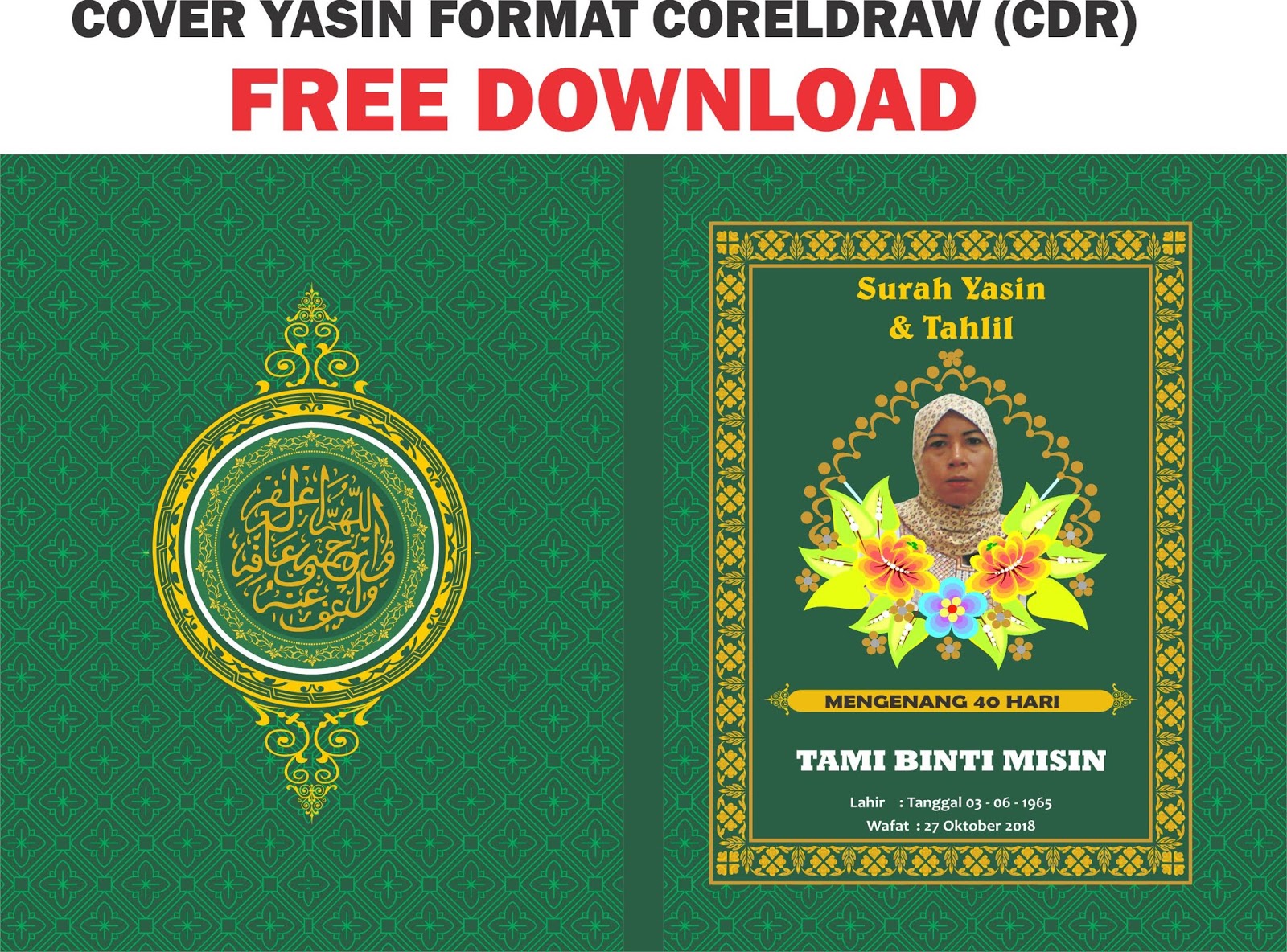 Desain Cover Yasin Png Desain Cover Yasin Png