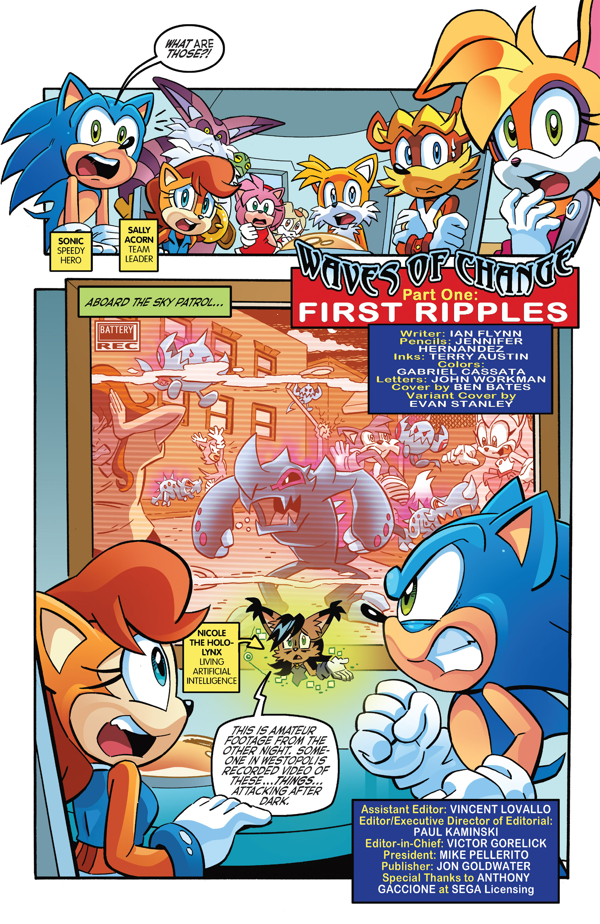 Read online Sonic The Hedgehog comic -  Issue #260 - 3