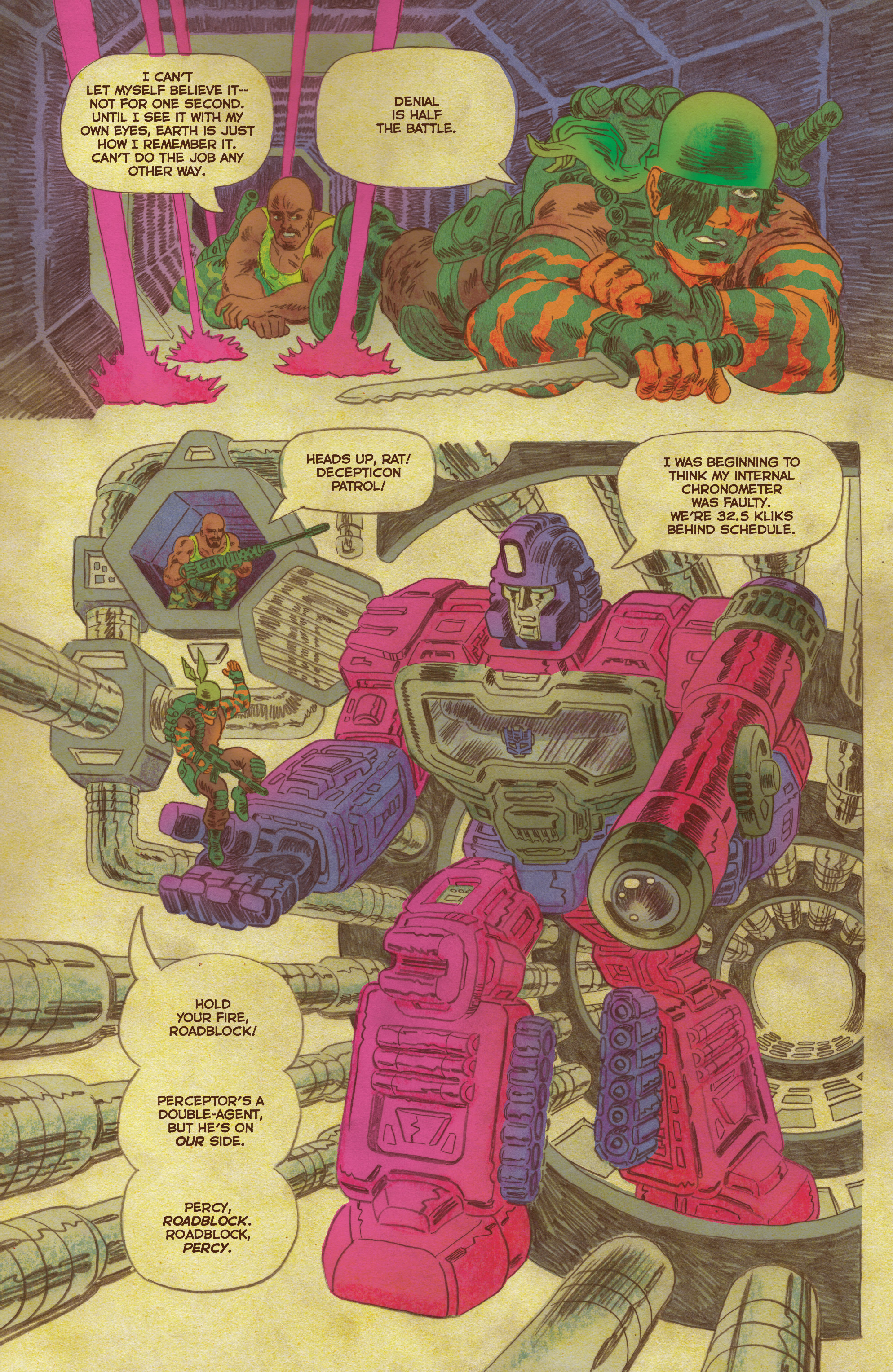 Read online The Transformers vs. G.I. Joe comic -  Issue #10 - 11