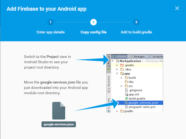 Steps to setup Firebase