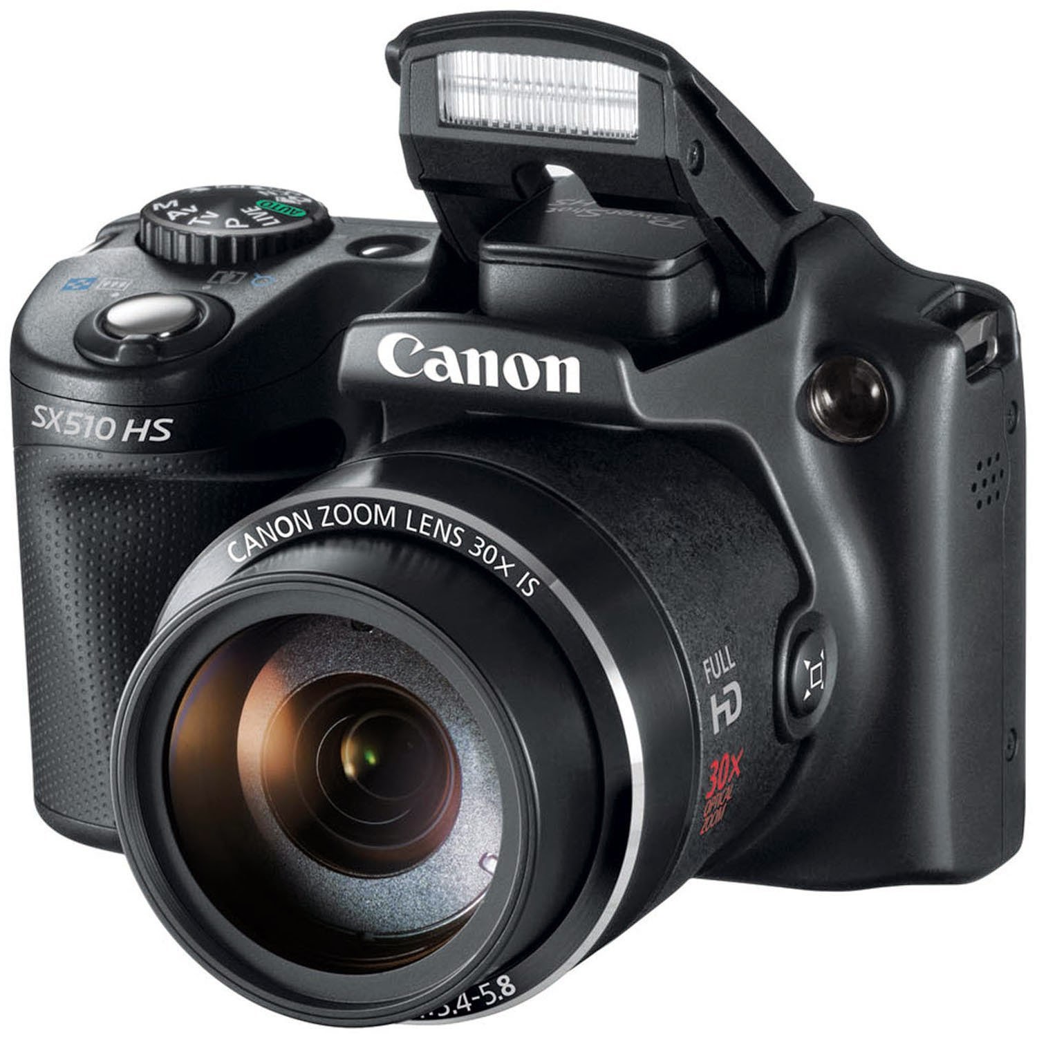 Canon PowerShot SX510 HS 12.1 MP CMOS Digital Camera with 30x optical zoom and 1080p full-HD video, review