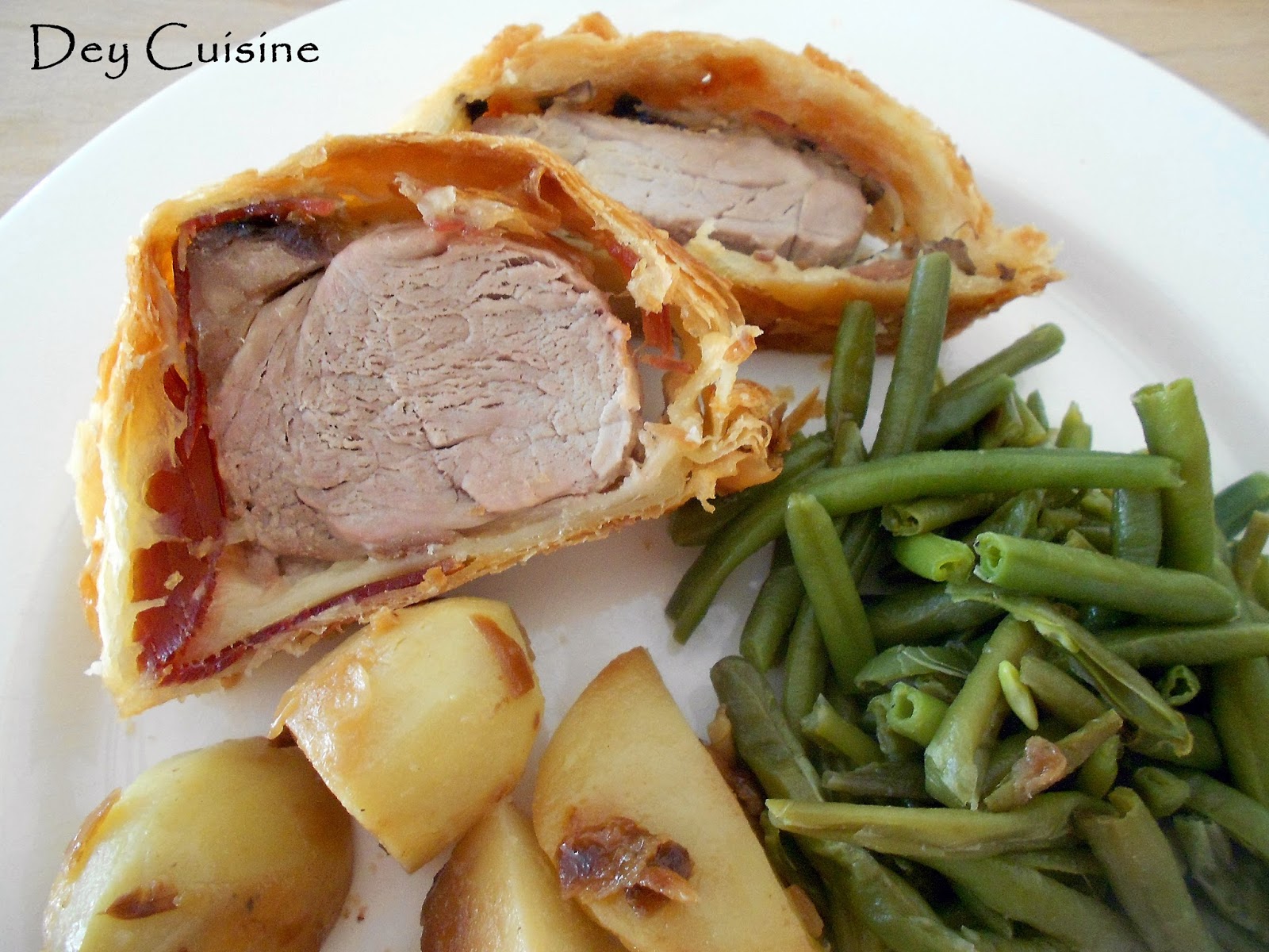 Recette Filet Mignon Porc En Croute Champignons