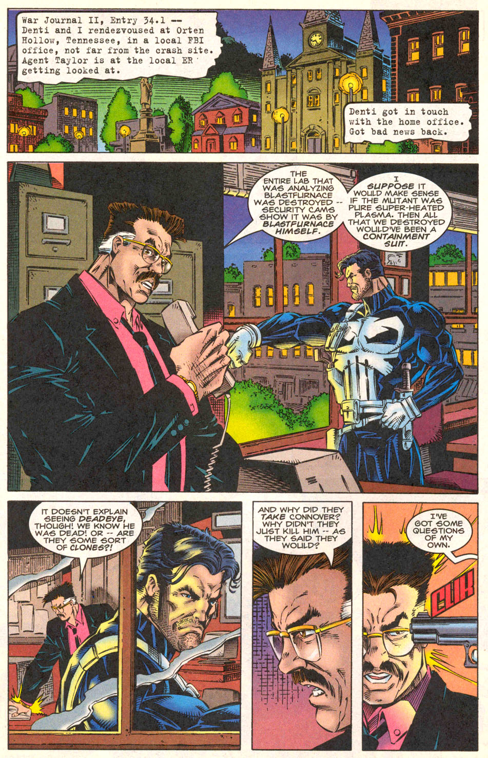 Read online Punisher (1995) comic -  Issue #15 - Total X-tinction - 9