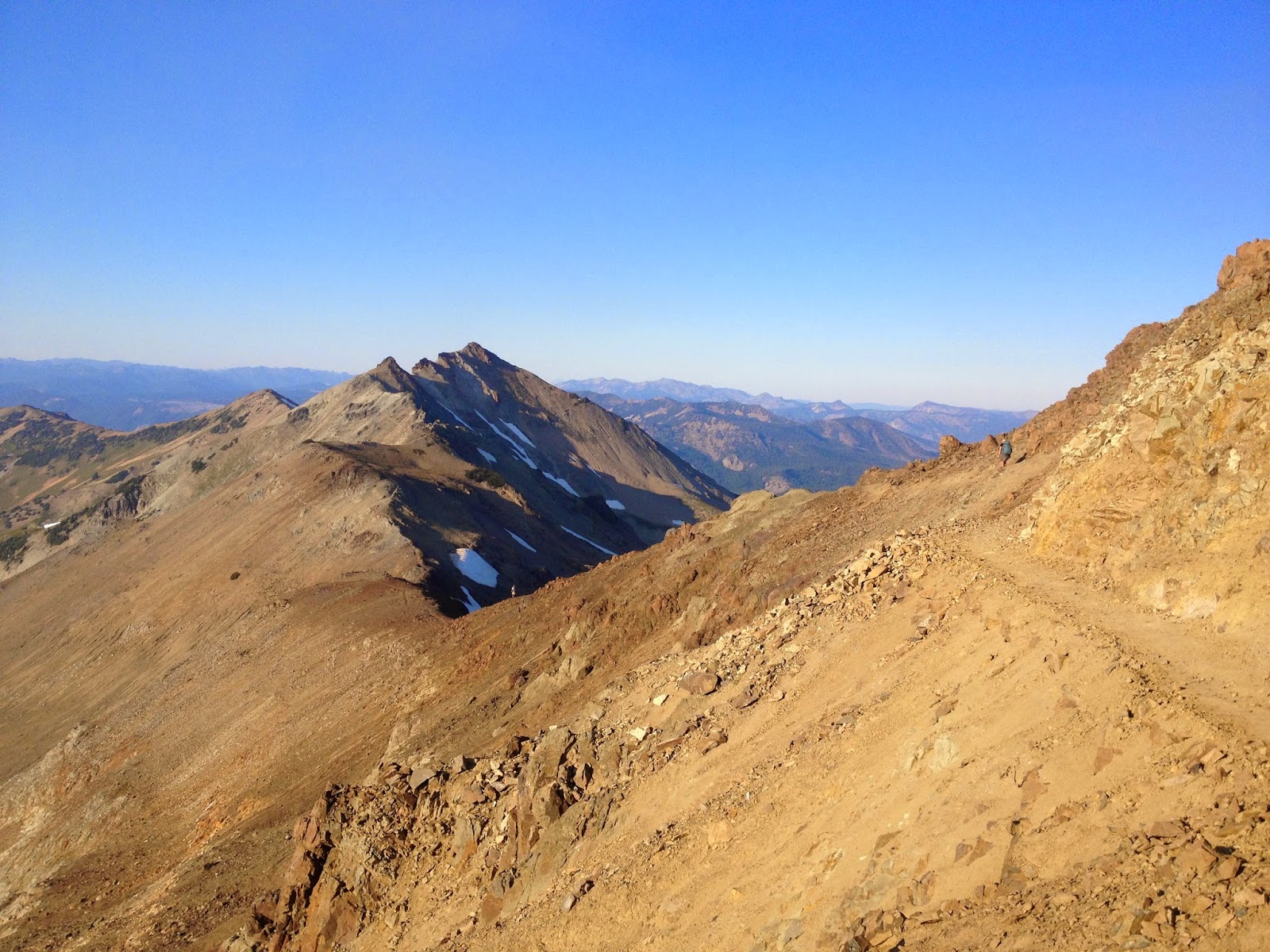 Explore Your World: Sept. 14: Elk pass to Goat Rocks. 19 miles.