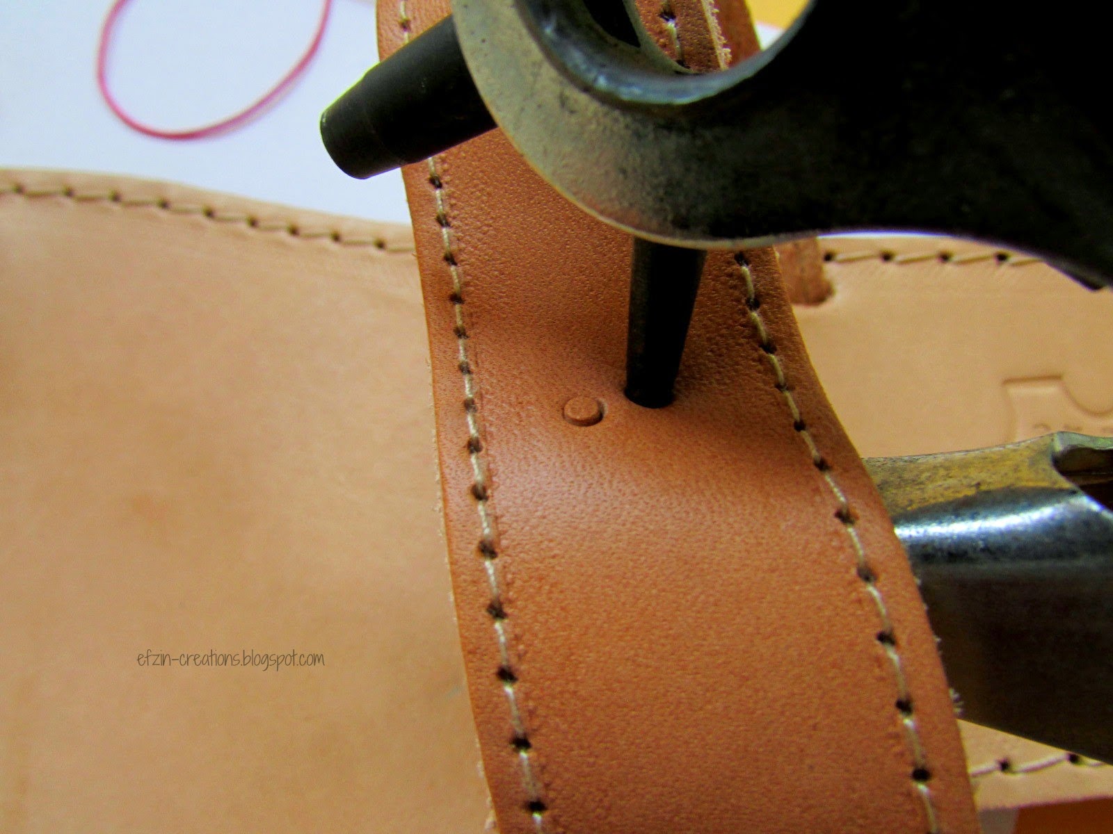 Inspiration Floral Leather Sandals Ef Zin Creations