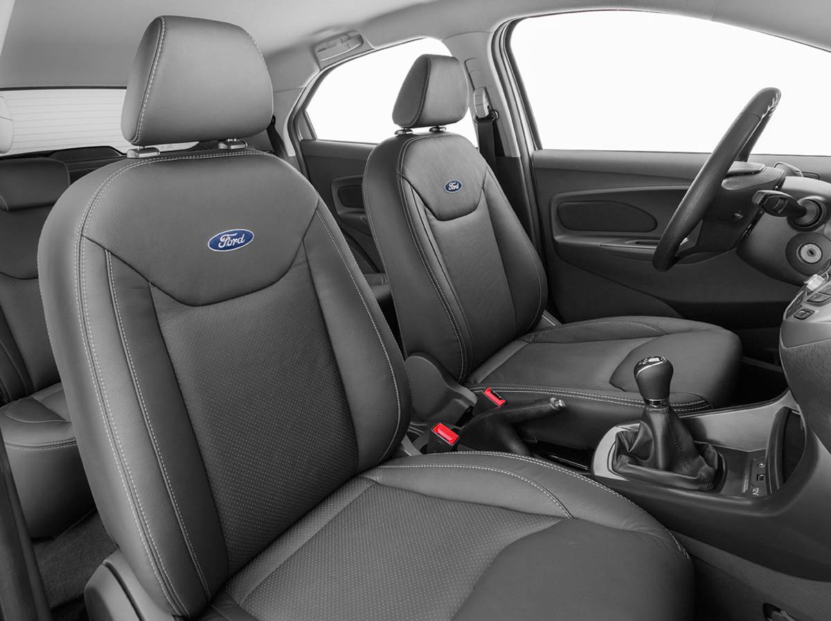 Novo Ford KA 2015 - bancos de couro