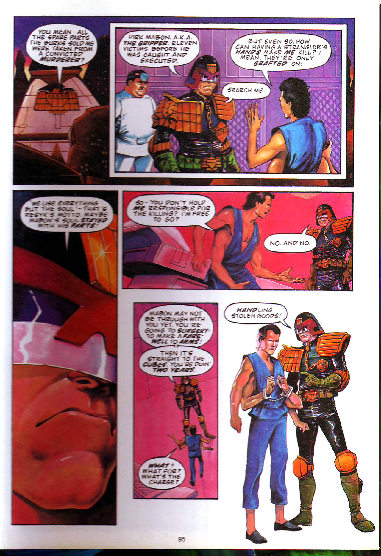 Read online Judge Dredd: The Complete Case Files comic -  Issue # TPB 13 (Part 2) - 91