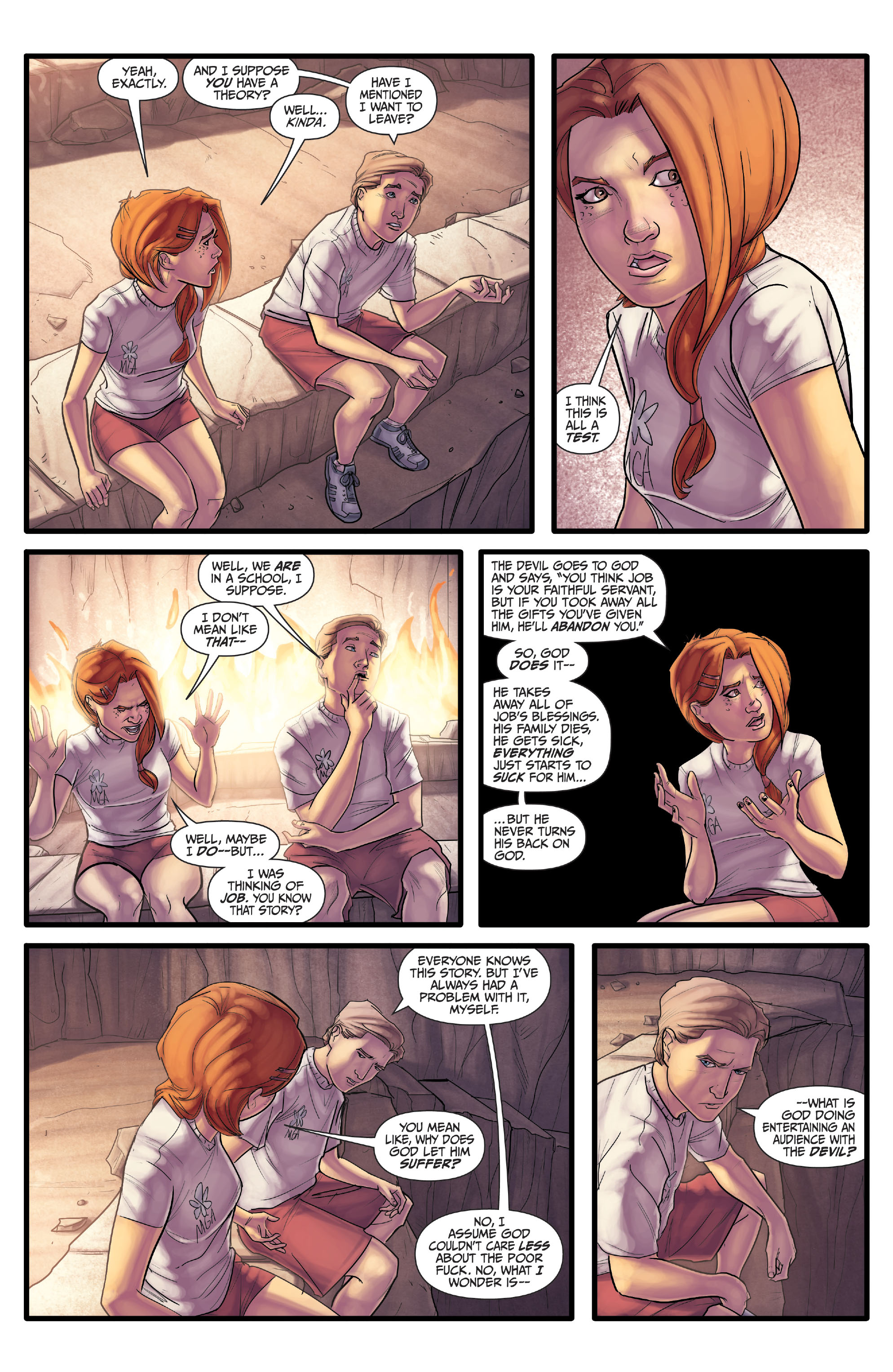 Read online Morning Glories comic -  Issue #17 - 23