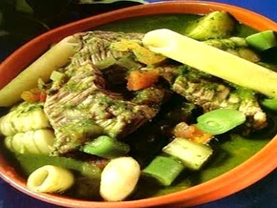 Menestrón Foto de la sopa de menestrón riquísimo