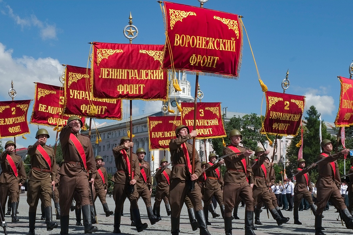 Парад Победы 2020 в Воронеже
