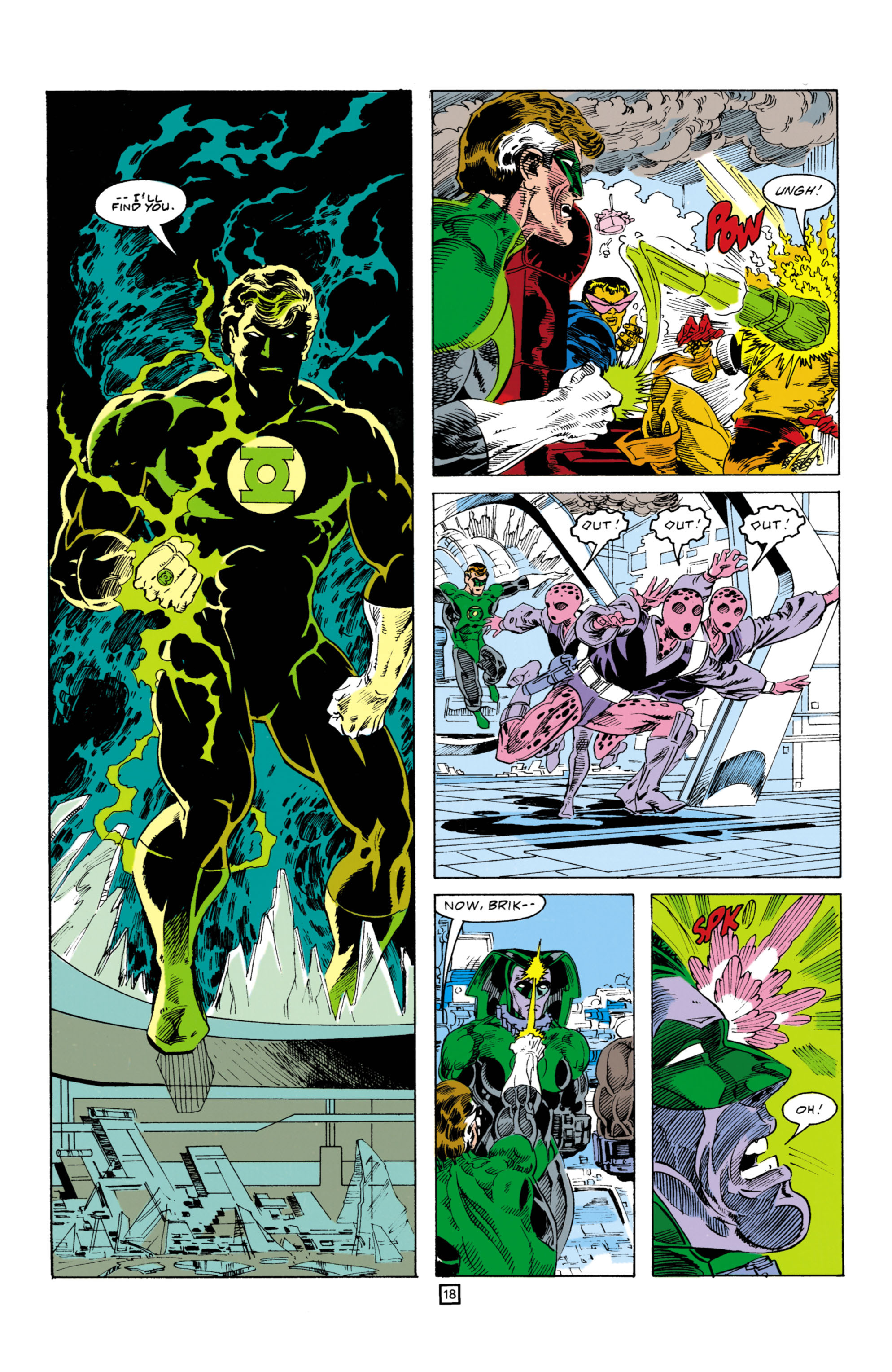 Read online Green Lantern (1990) comic -  Issue #21 - 19