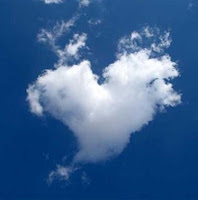 nube en forma de corazon
