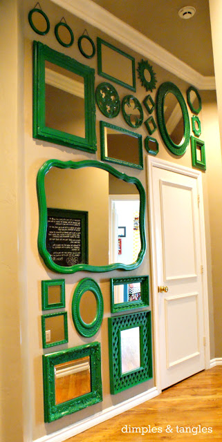 mirror wall display mirror gallery