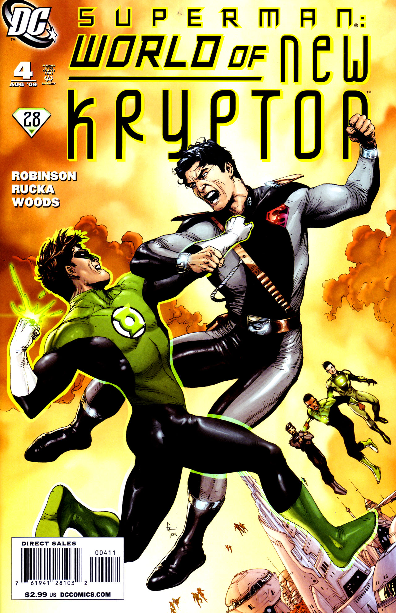 Read online Superman: World of New Krypton comic -  Issue #4 - 1