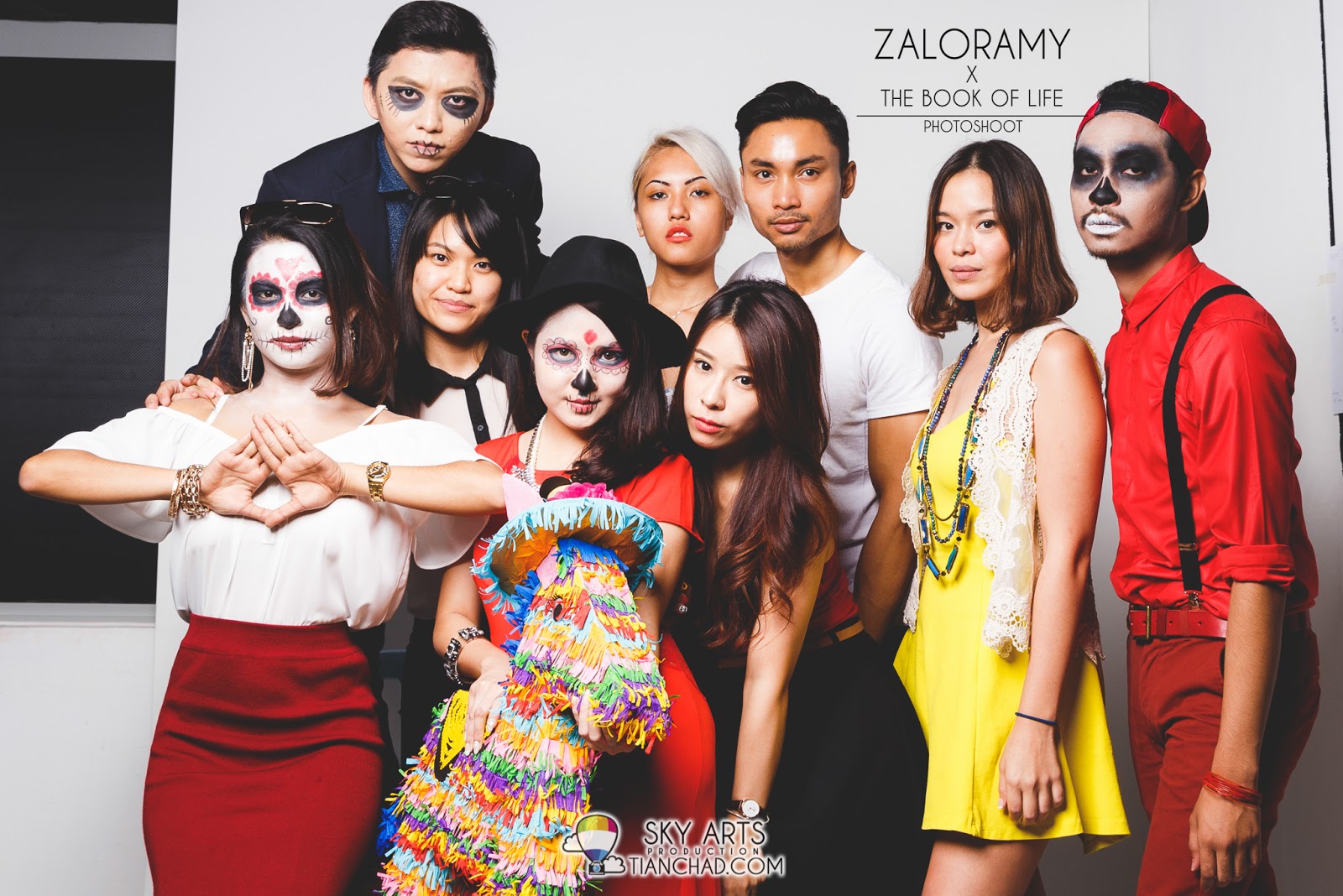 ZaloraMY x The Book of Life: Halloween Photoshoot #myzalorabookoflife