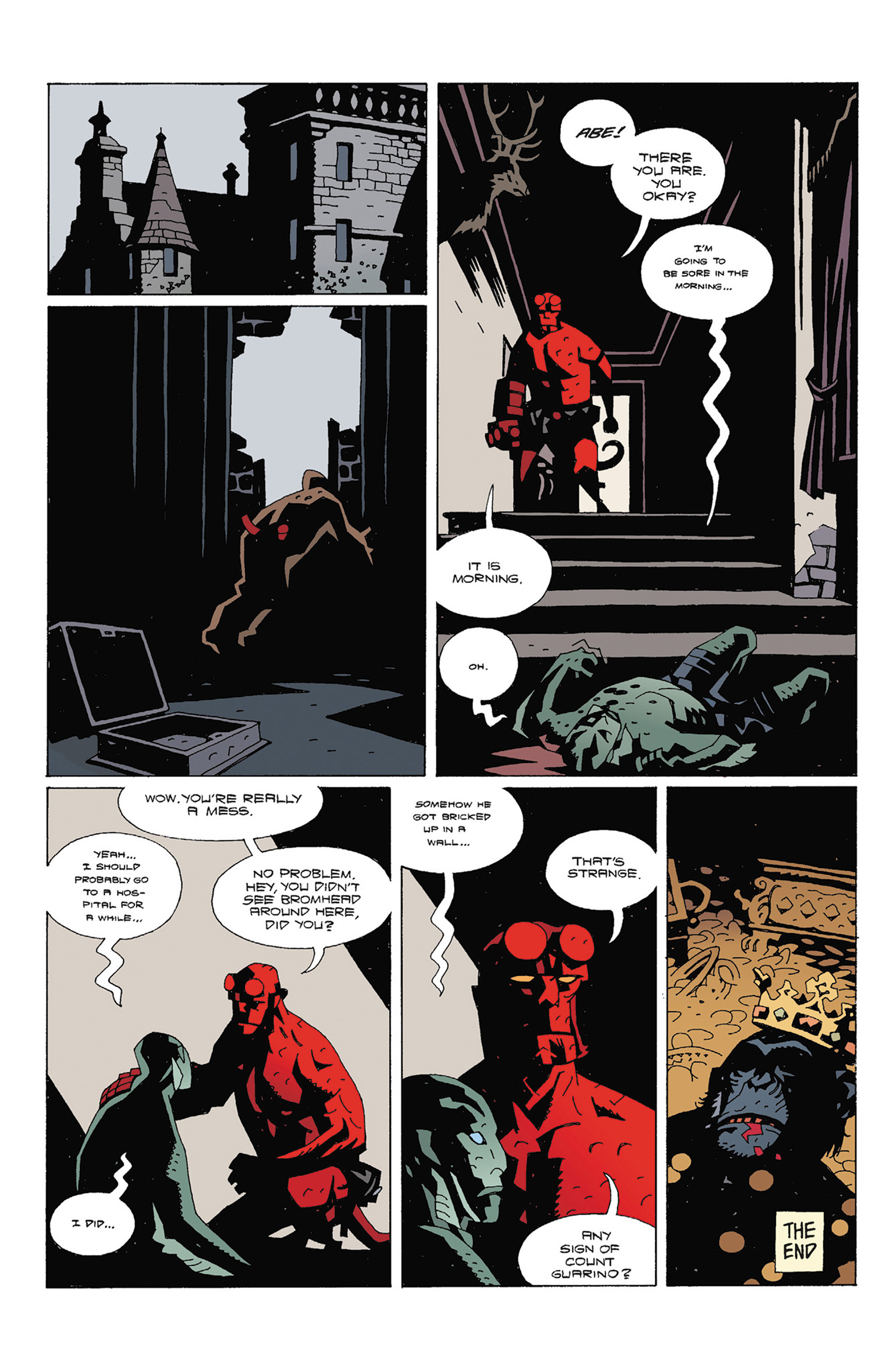 Read online Hellboy: The Right Hand of Doom comic -  Issue # TPB - 120