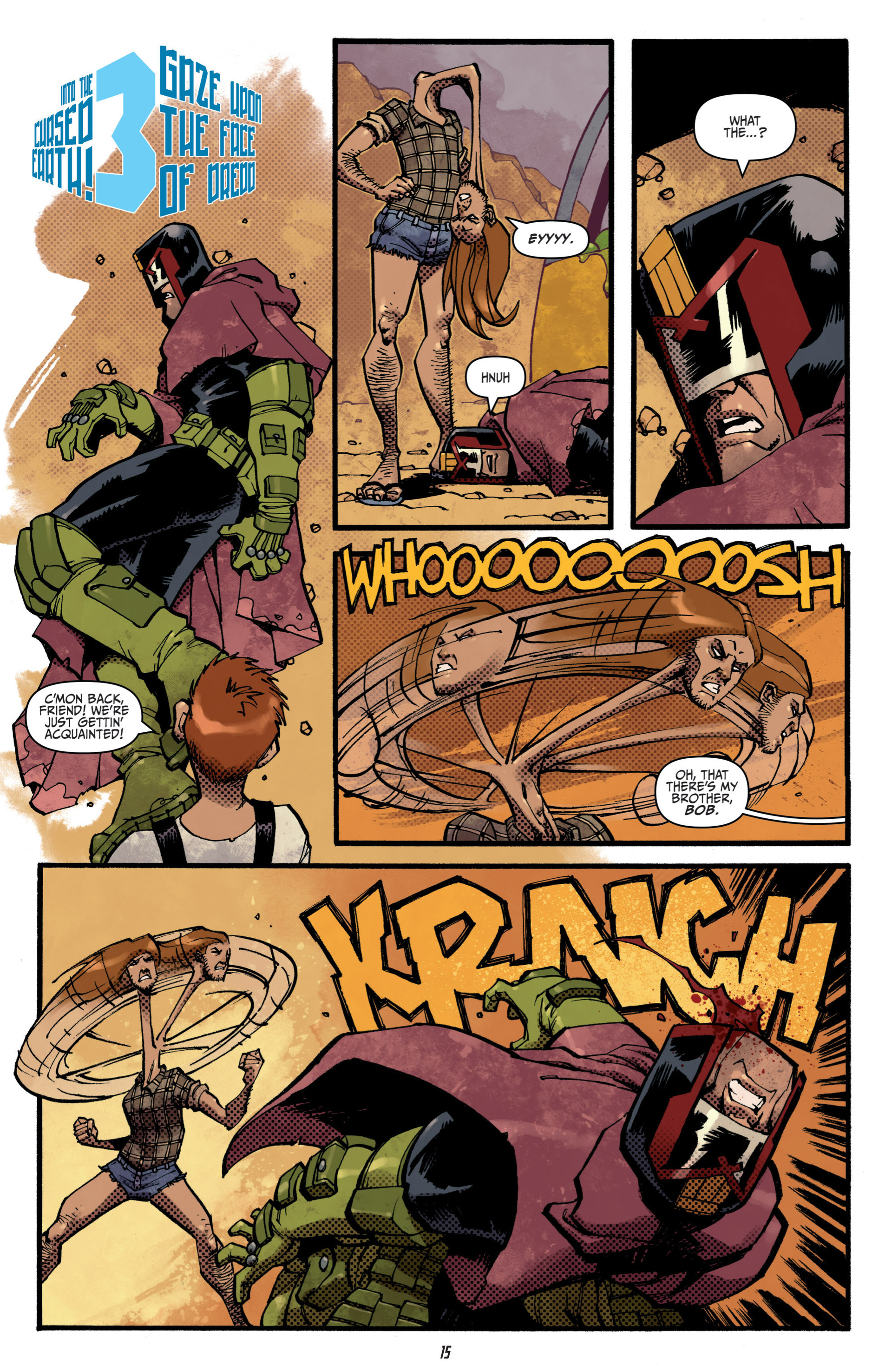 Read online Judge Dredd (2012) comic -  Issue #9 - 16