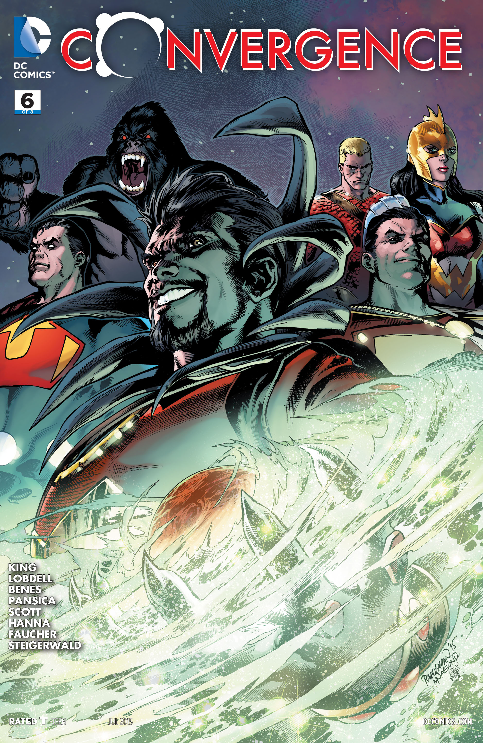 Read online Convergence comic -  Issue #6 - 1
