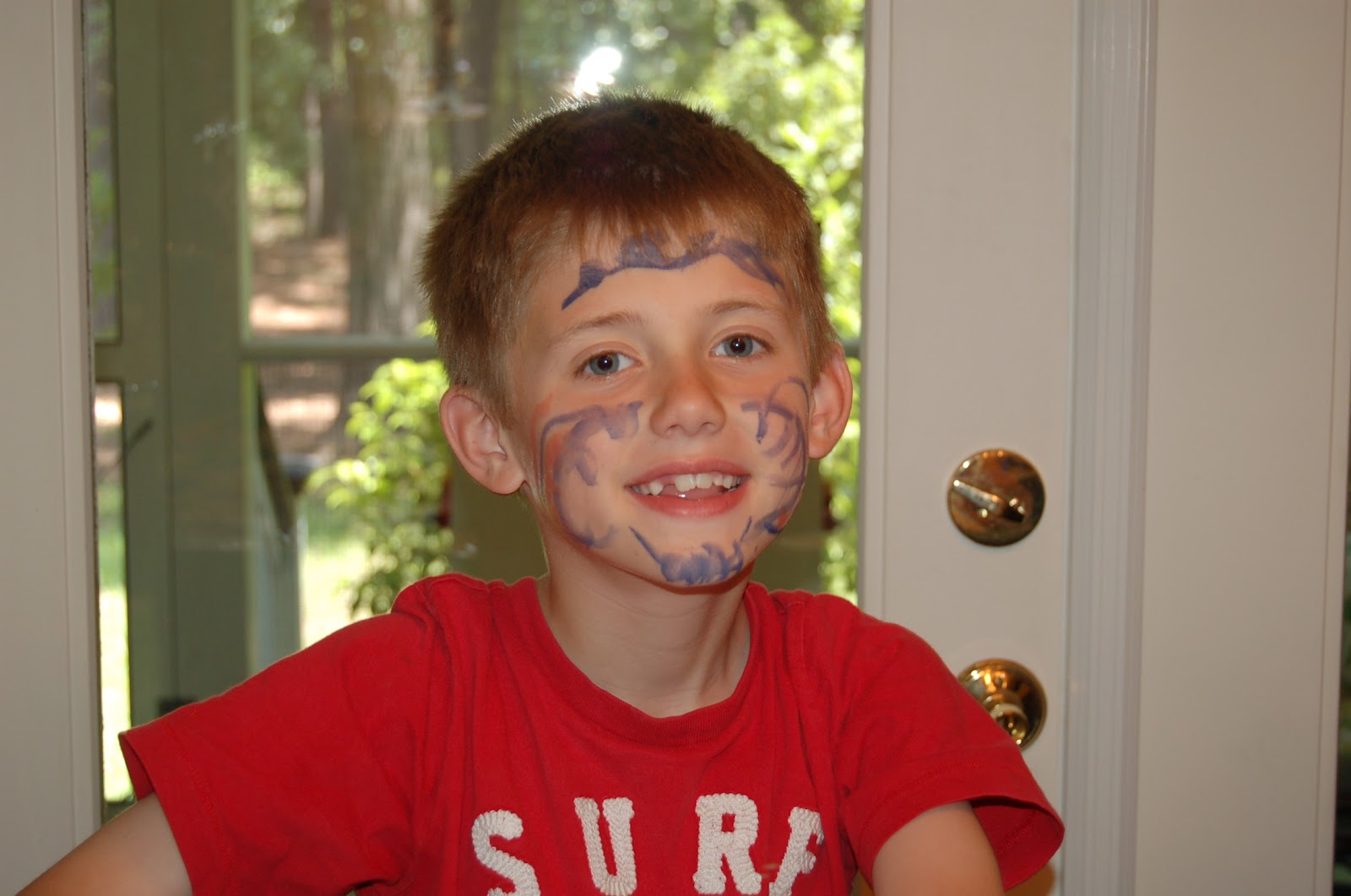 Art by Michael Dennison BIRTHDAY PARTY FACE PAINTING