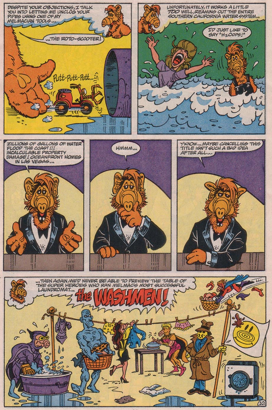 Read online ALF comic -  Issue #50 - 38