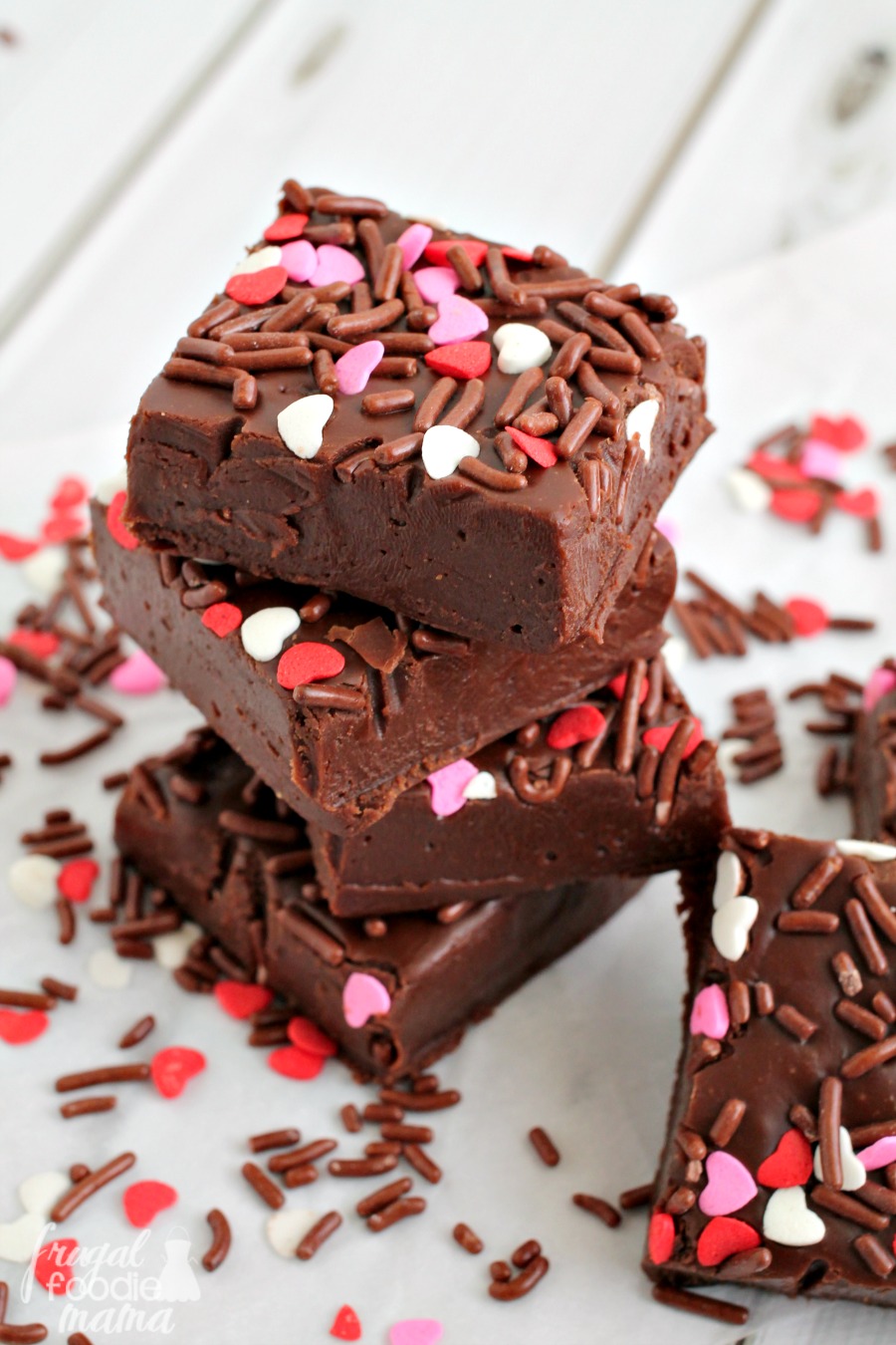 Frugal Foodie Mama Chocolate Nutella Fudge