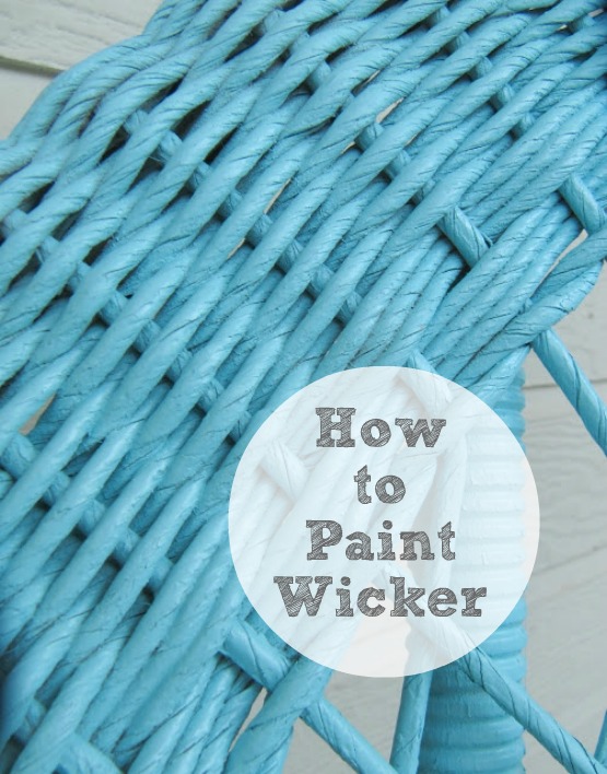 Painting Wicker