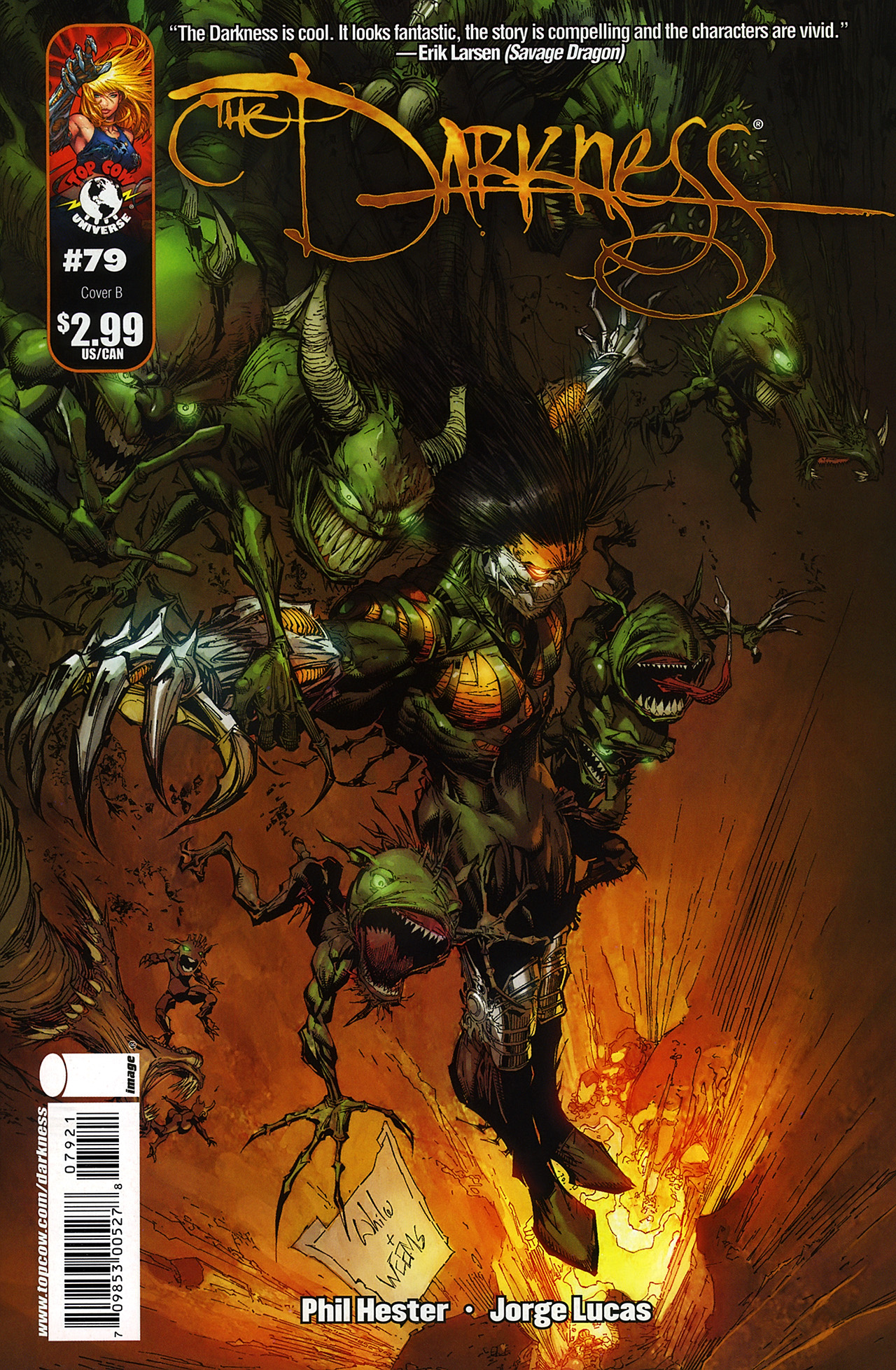Read online The Darkness (2007) comic -  Issue #79 - 2