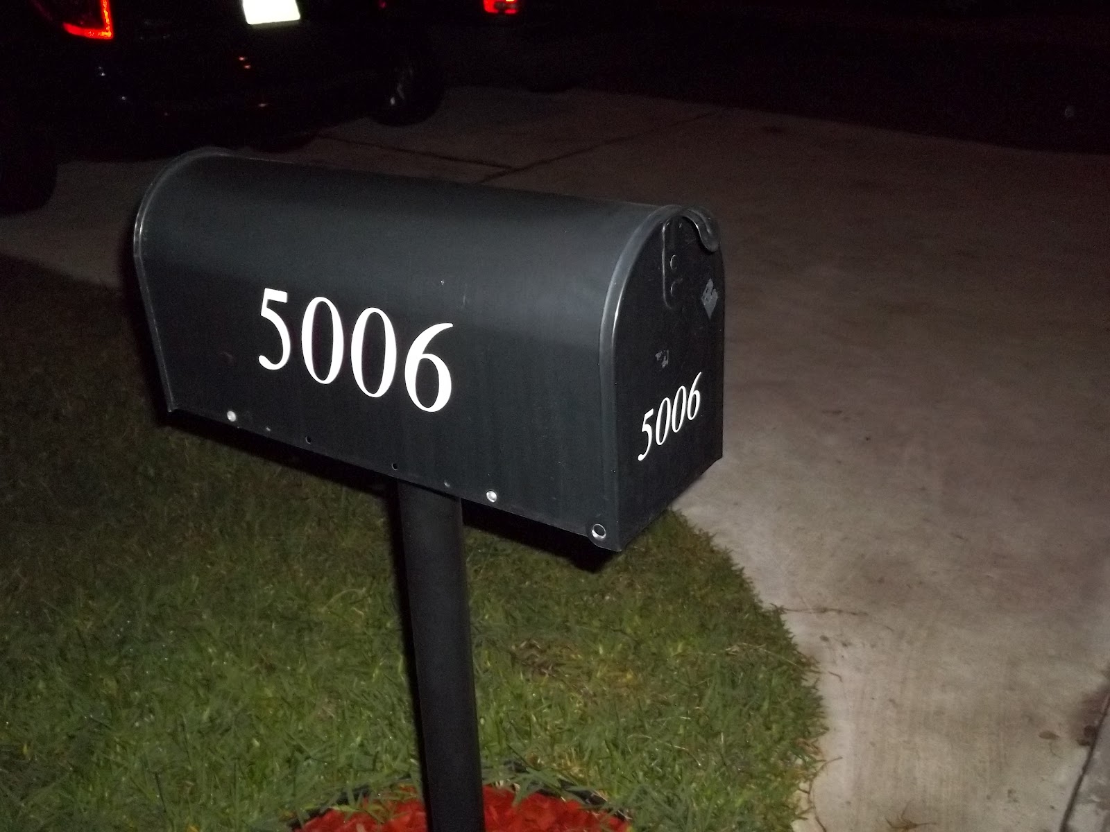 Heidi The Serial Hobbyist Mailbox Numbers 8