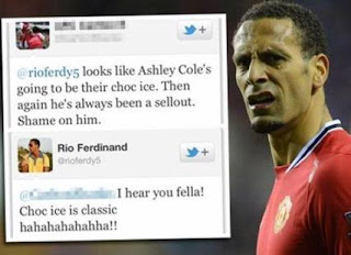Tweet Rio Ferdinand