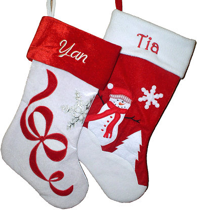 Jingle Bell Stockings - Martha Stewart Christmas
