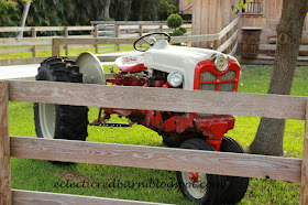 Eclectic Red Barn: Vintage Ford Tractor