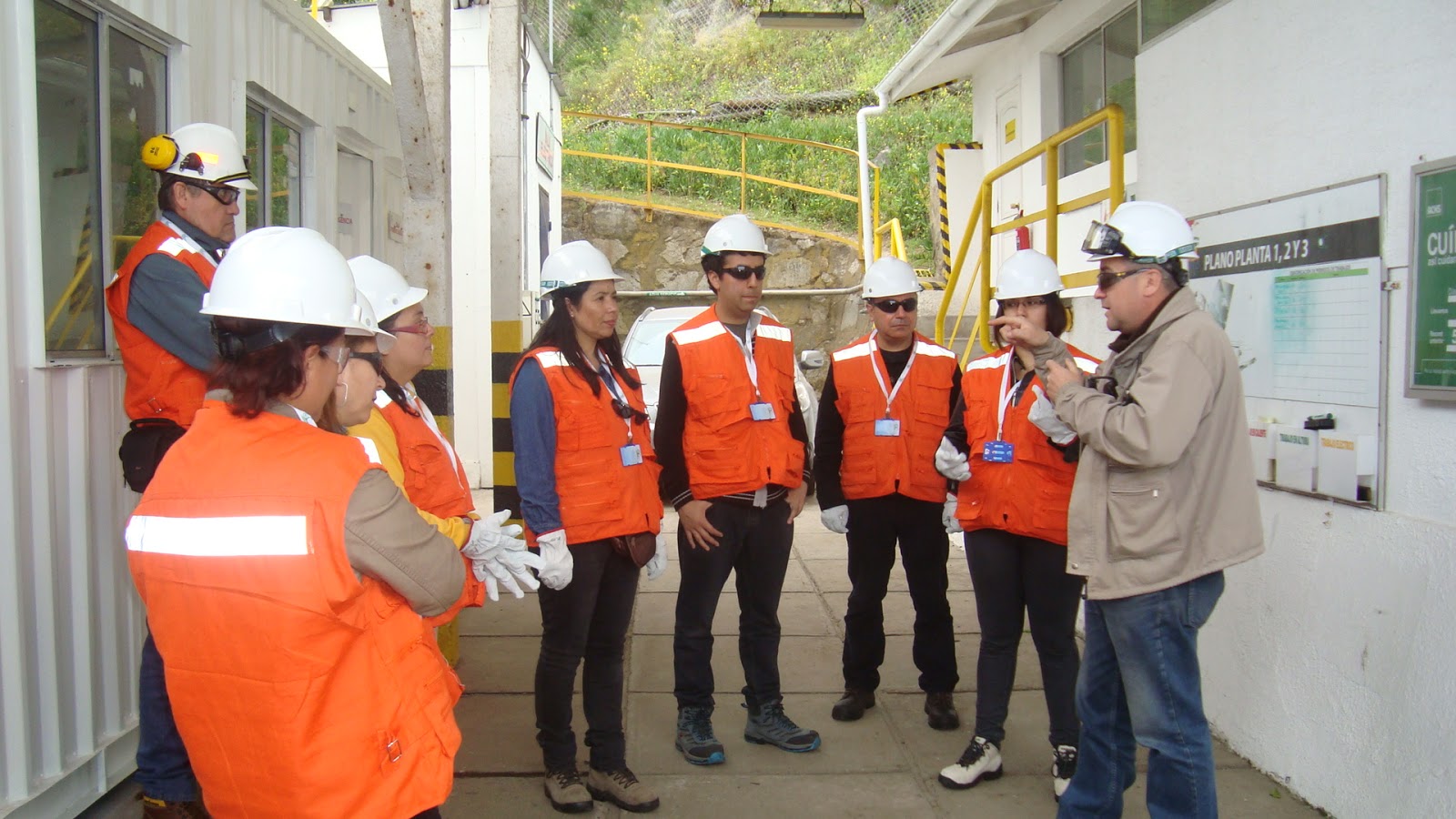 ING. EN PREVENCIÓN DE RIESGOS Y MEDIO AMBIENTE VISITA TERMINAL QC
