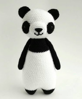 PATRON GRATIS OSO PANDA AMIGURUMI 38532 PATRON GRATIS OSO PANDA AMIGURUMI 38532