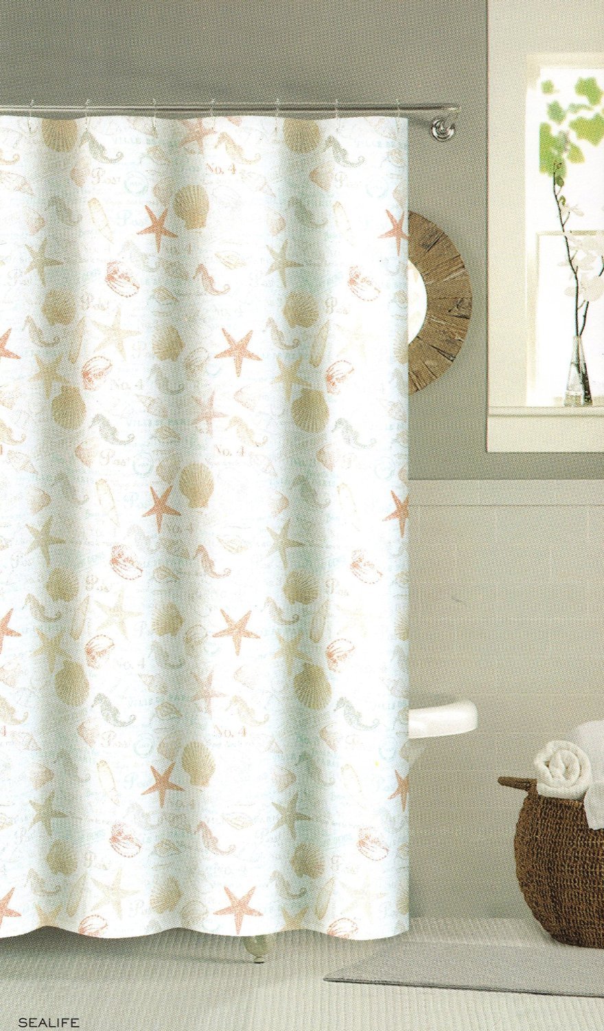 Overall Fab Shower Curtains