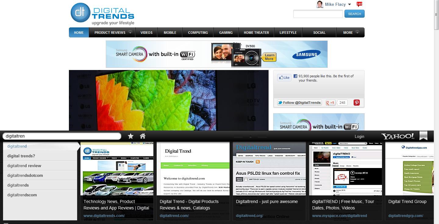 My World Thru A  Browser Yahoo 'Axis' Browser Extension Launched